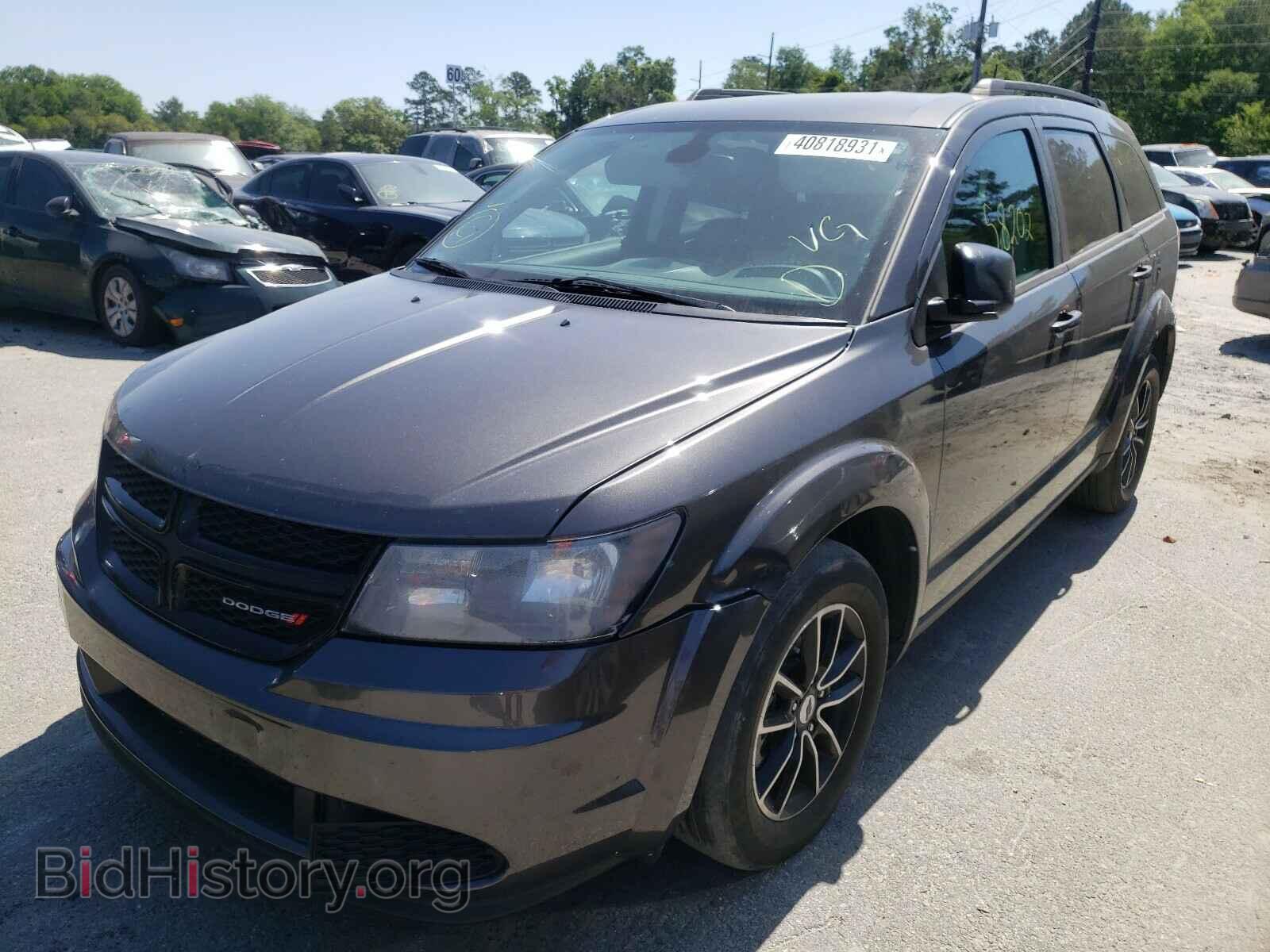 2018 DODGE JOURNEY - VIN: 3C4PDCAB7JT446137 - Фото 2