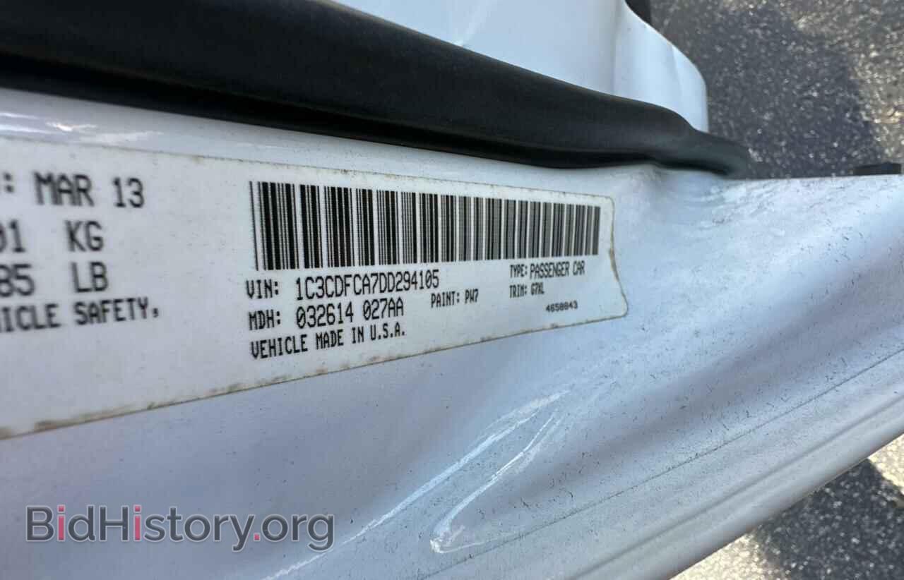 2013 DODGE DART - VIN: 1C3CDFCA7DD294105 - Photo 10