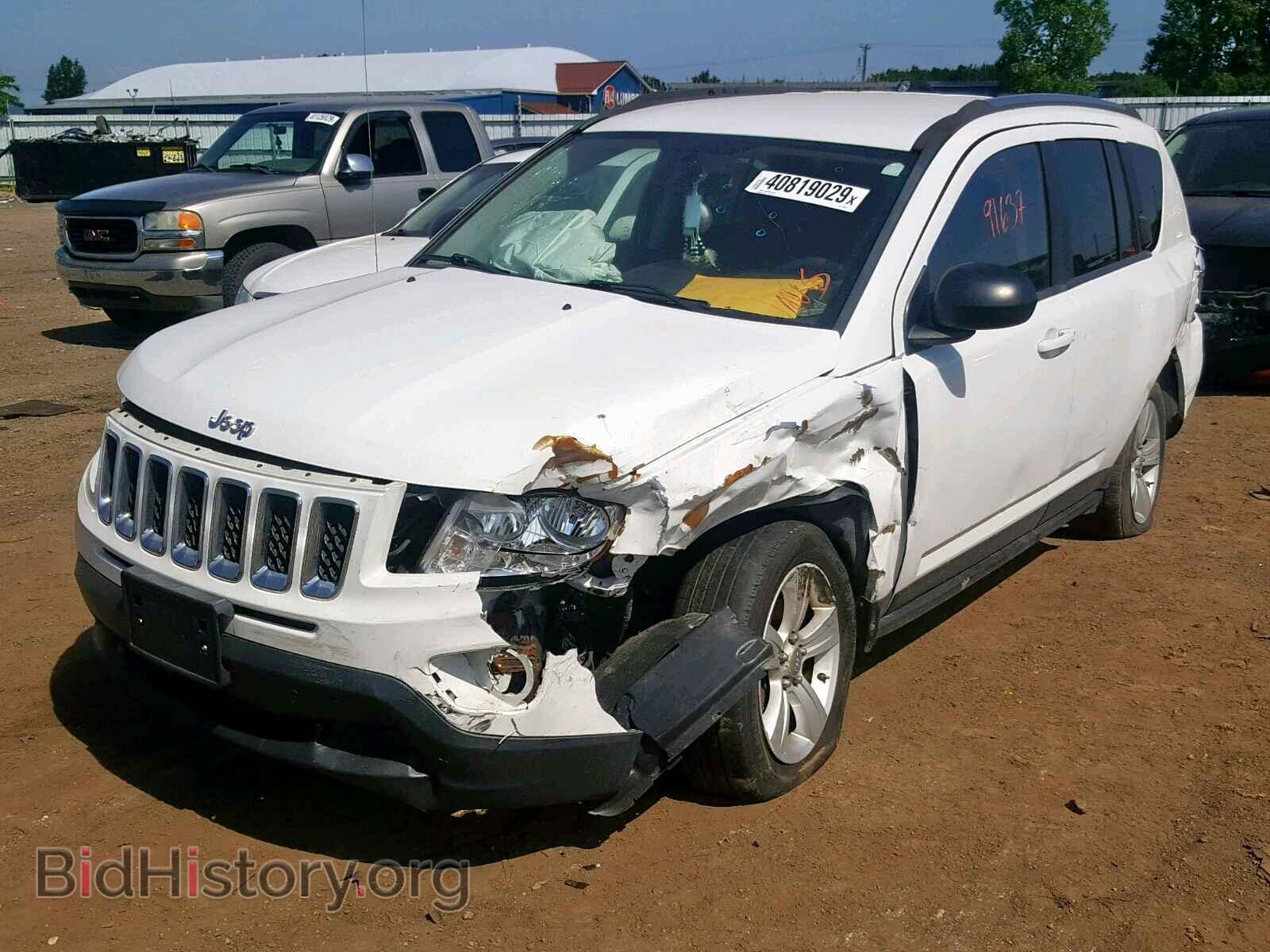 2012 JEEP COMPASS SP - VIN: 1C4NJCBA8CD647611 - Photo 2