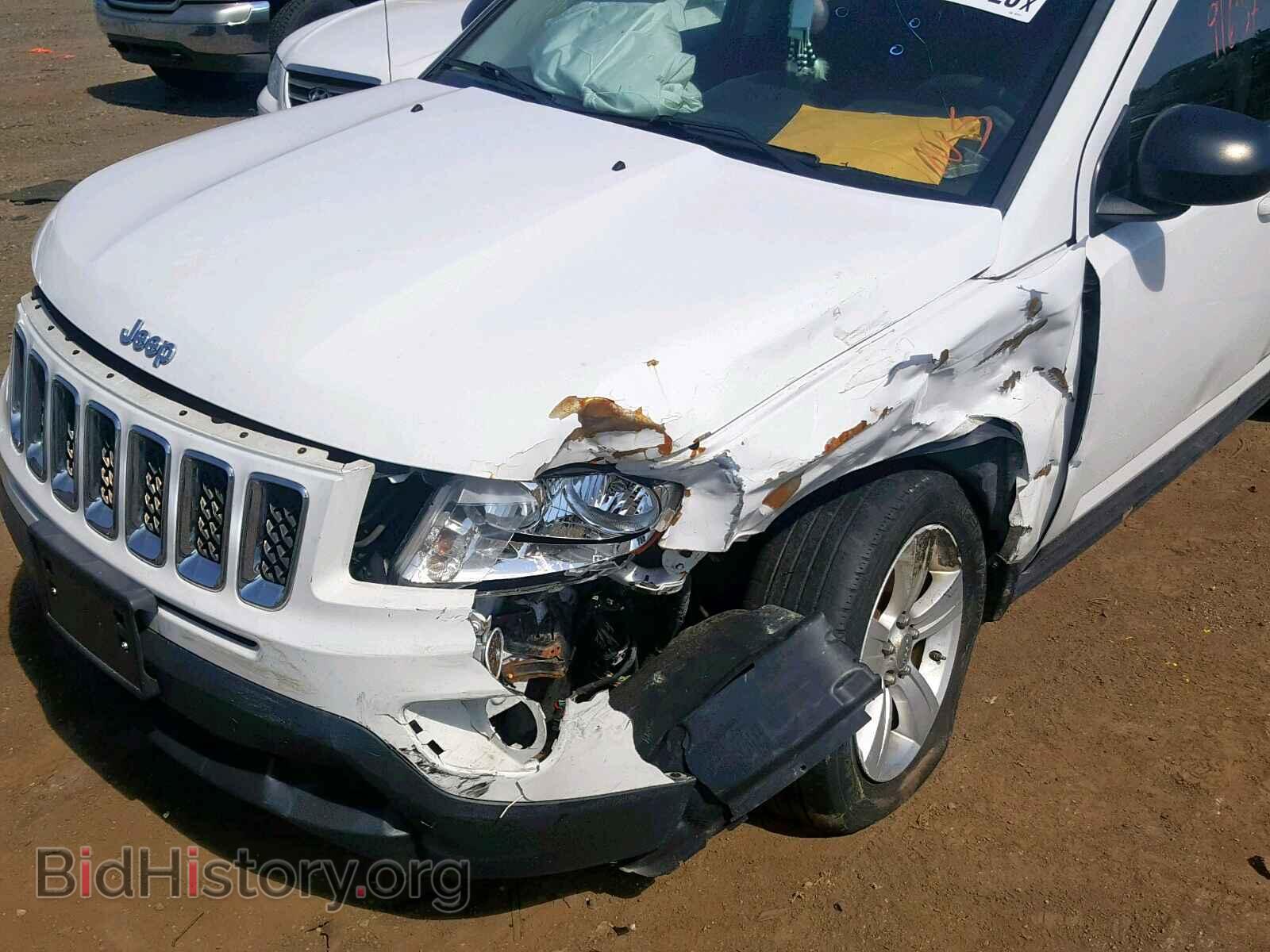2012 JEEP COMPASS SP - VIN: 1C4NJCBA8CD647611 - Photo 9