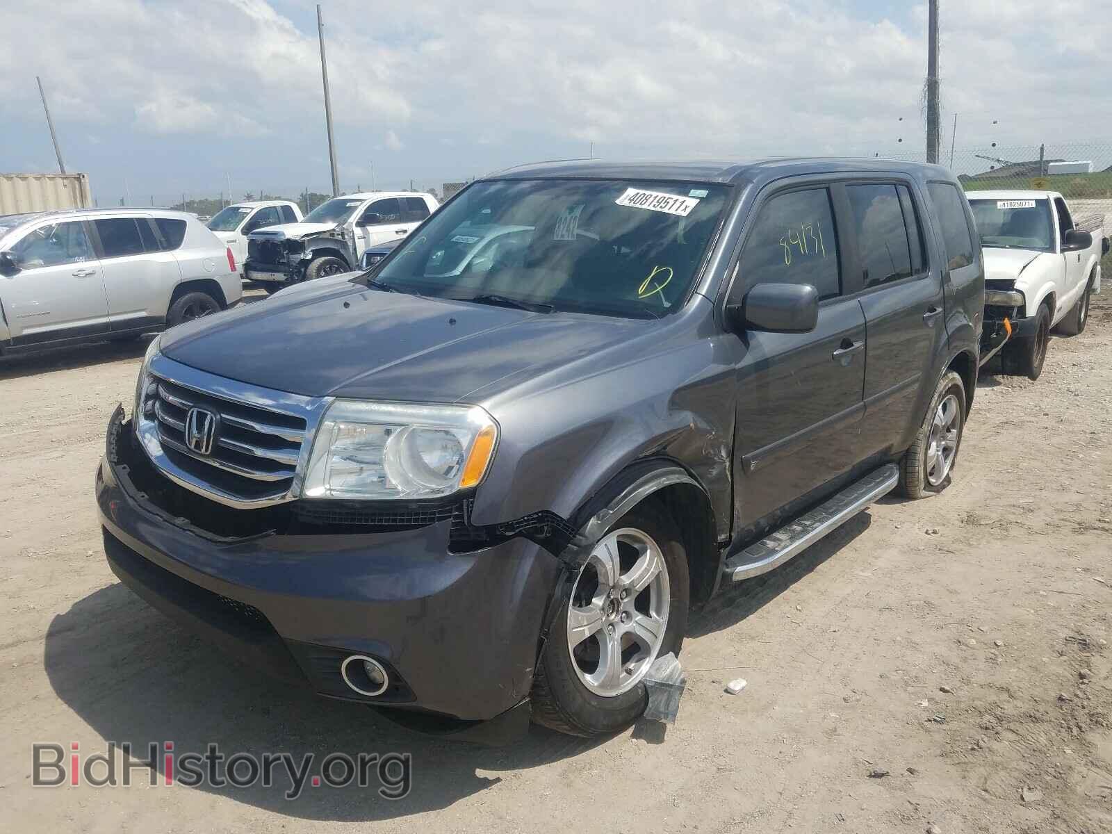 2013 HONDA PILOT - VIN: 5FNYF3H45DB030208 - Фото 2