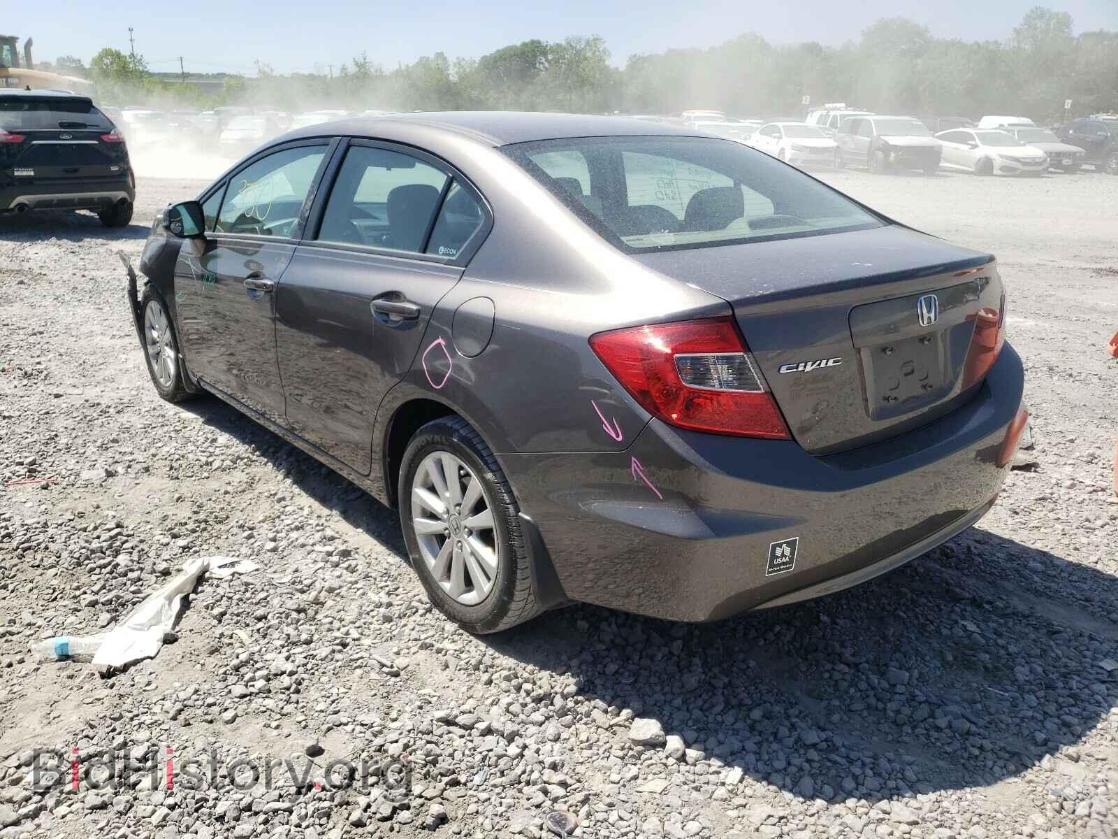 2012 HONDA CIVIC - VIN: 19XFB2F88CE066577 - Фото 3
