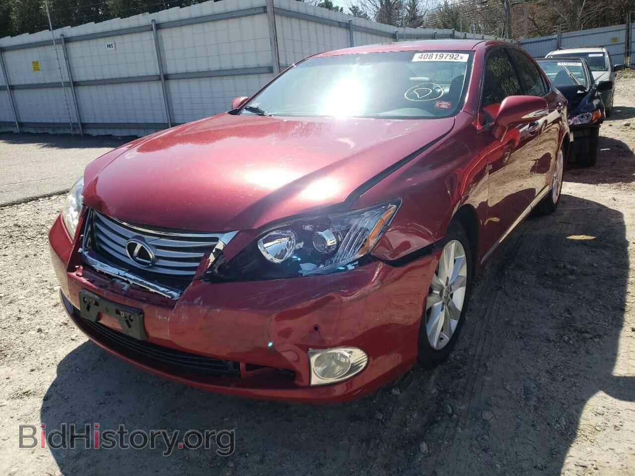 2010 LEXUS ES350 - VIN: JTHBK1EG8A2385343 - Фото 2