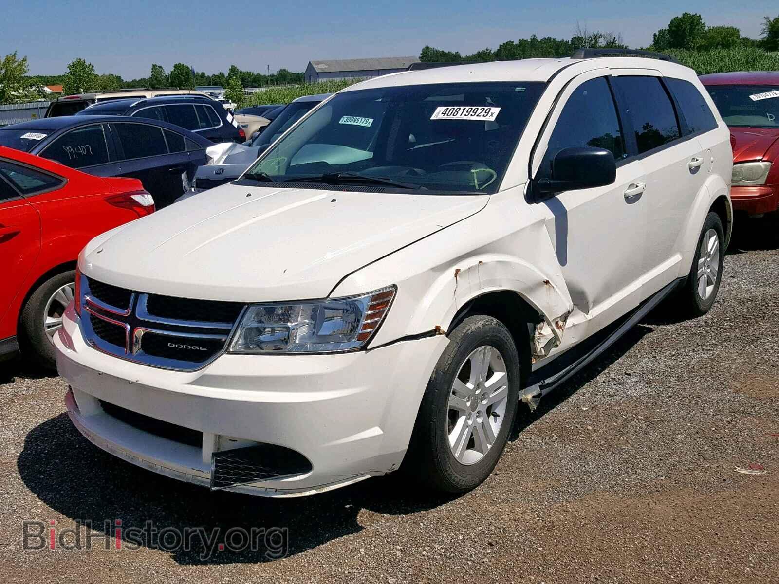 2012 DODGE JOURNEY - VIN: 3C4PDCAB2CT255342 - Фото 2