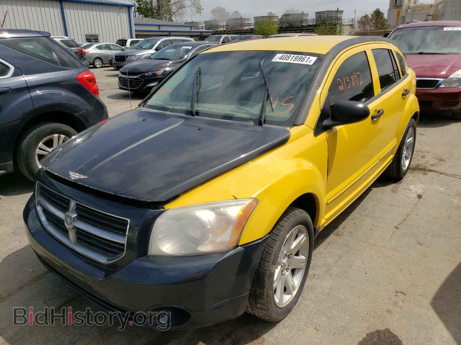 2007 DODGE CALIBER - VIN: 1B3HB48B07D521086 - Фото 2