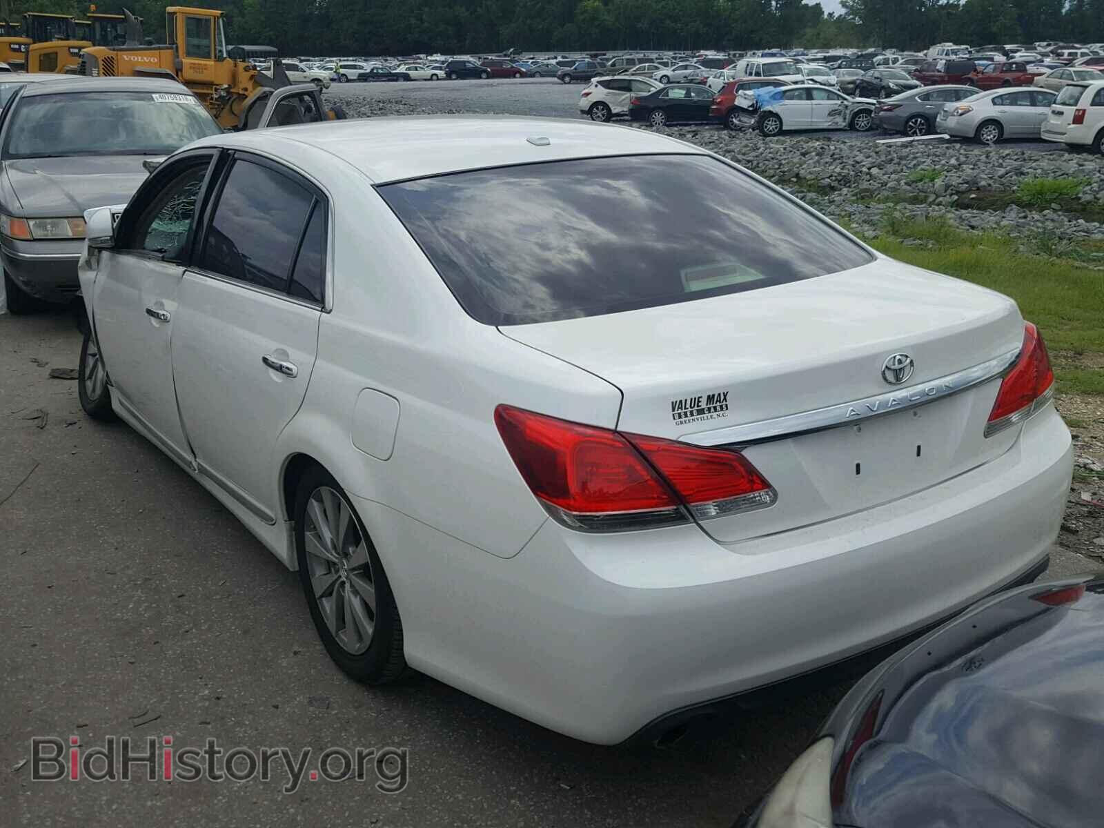 2011 TOYOTA AVALON - VIN: 4T1BK3DB3BU405888 - Фото 3