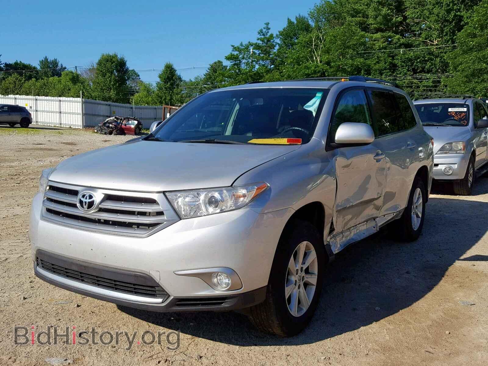 2012 TOYOTA HIGHLANDER - VIN: 5TDBK3EH1CS145813 - Фото 2