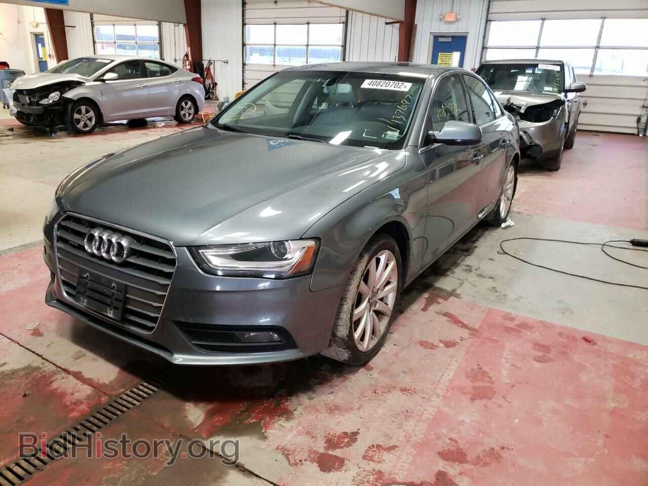 2013 AUDI A4 - VIN: WAUFFAFL2DN011118 - Фото 2