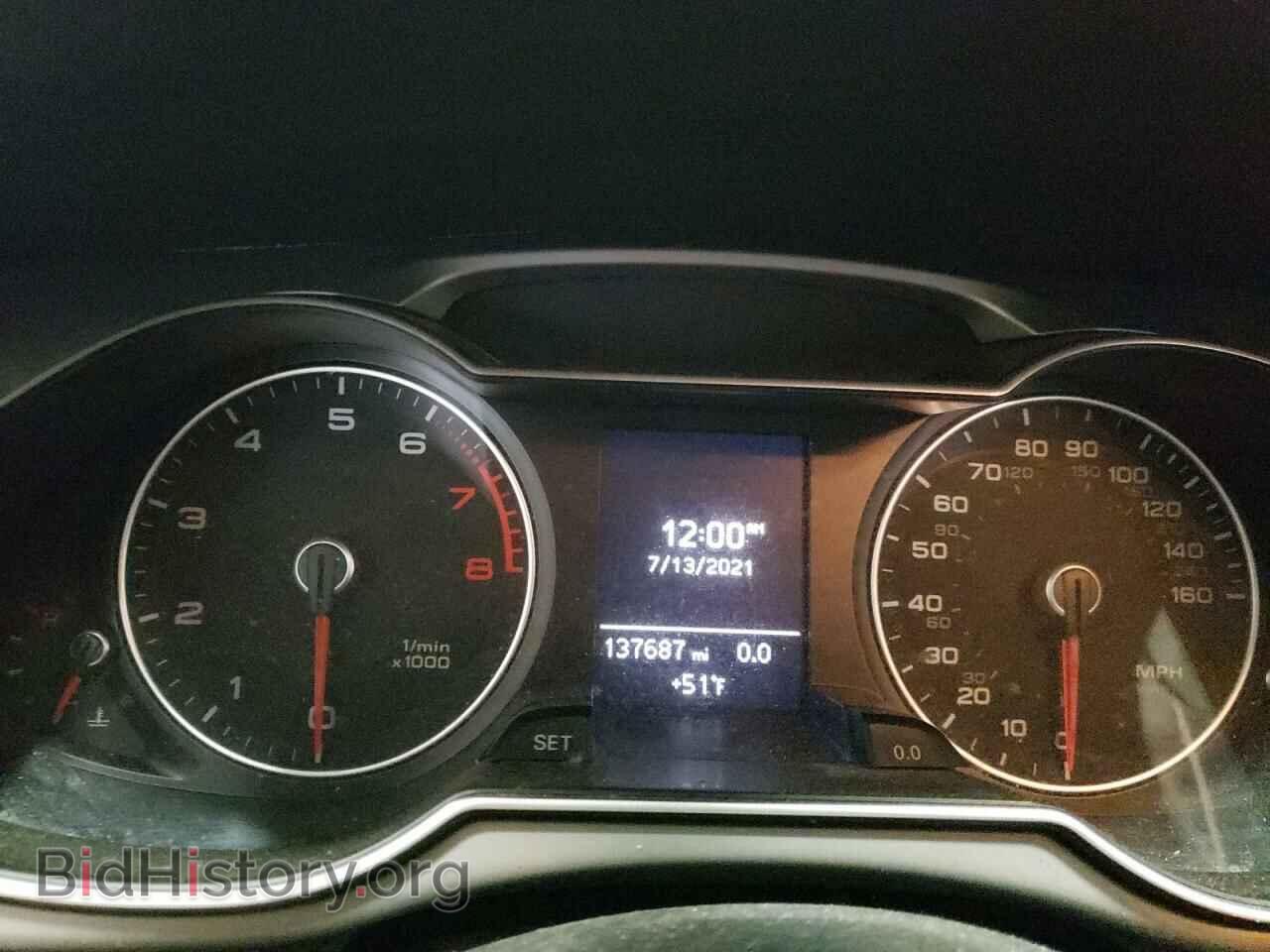 2013 AUDI A4 - VIN: WAUFFAFL2DN011118 - Фото 8