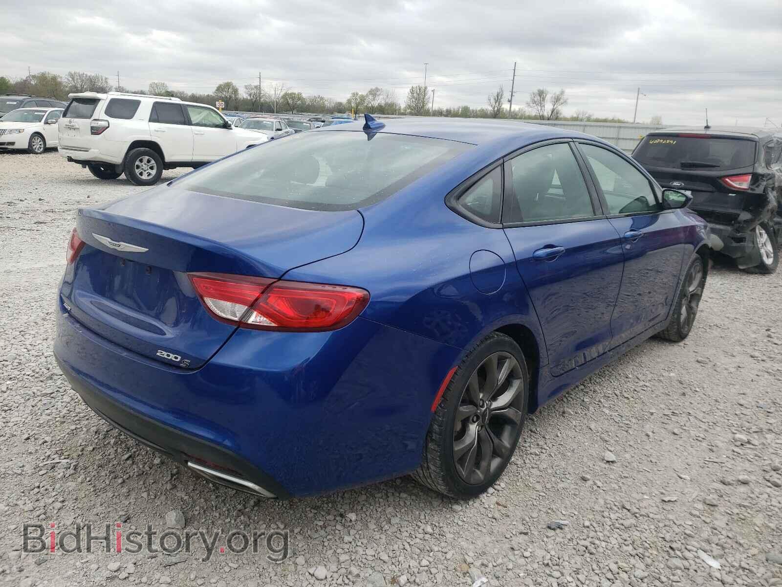 2015 CHRYSLER 200 - VIN: 1C3CCCDG6FN523567 - Фото 4
