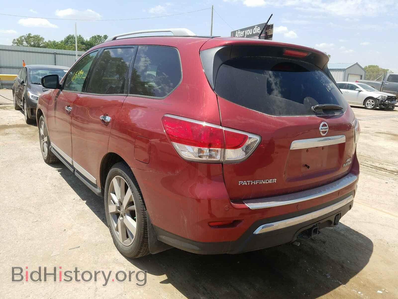2014 NISSAN PATHFINDER - VIN: 5N1AR2MM6EC622235 - Фото 3