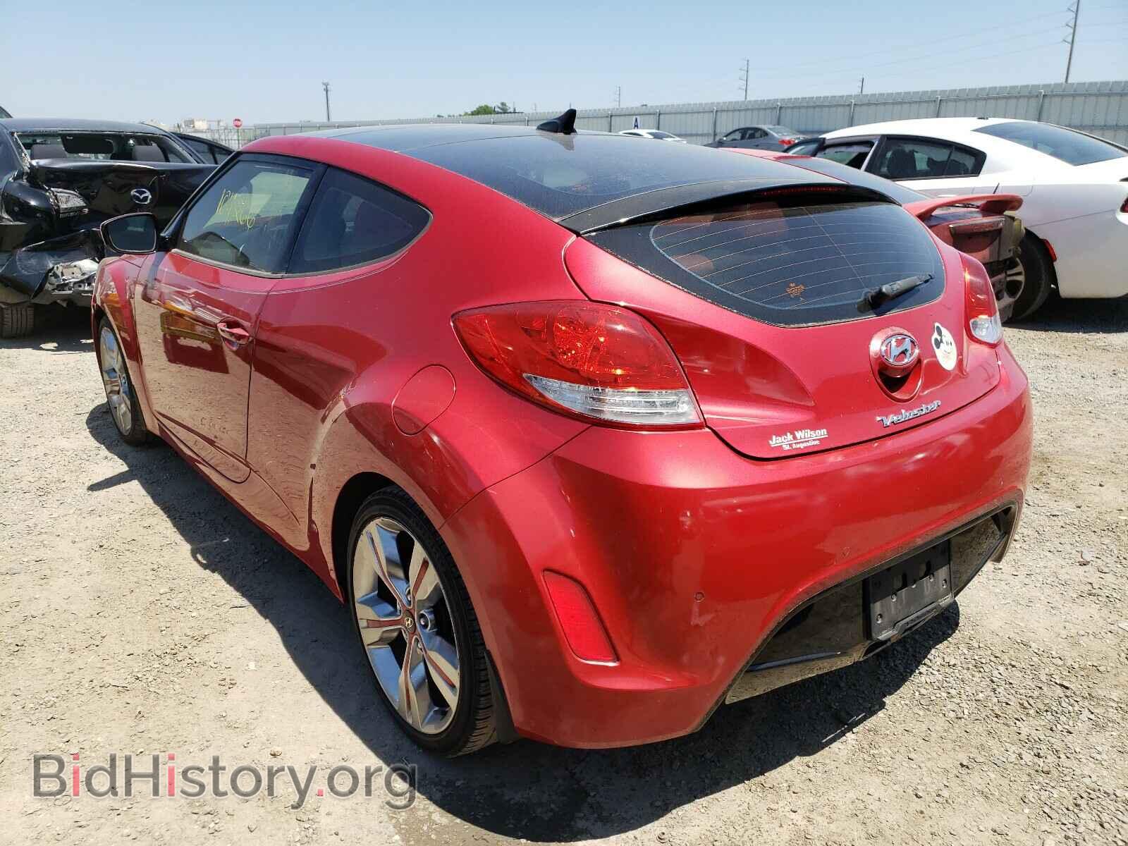 2012 HYUNDAI VELOSTER - VIN: KMHTC6AD0CU078277 - Фото 3