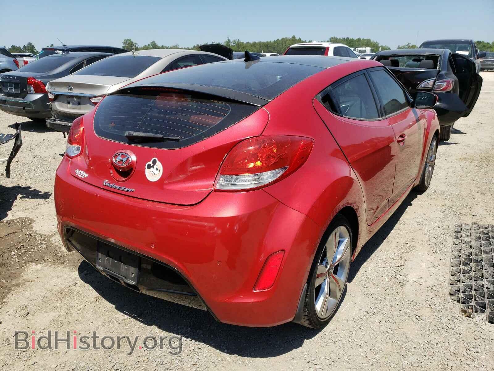 2012 HYUNDAI VELOSTER - VIN: KMHTC6AD0CU078277 - Фото 4