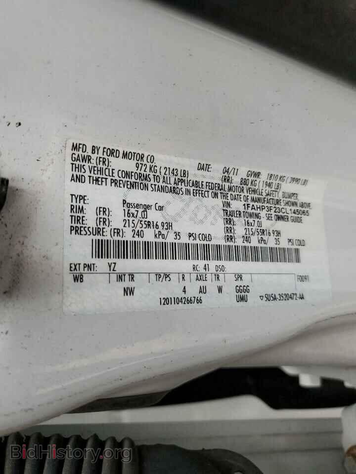 2012 FORD FOCUS - VIN: 1FAHP3F23CL145065 - Photo 12