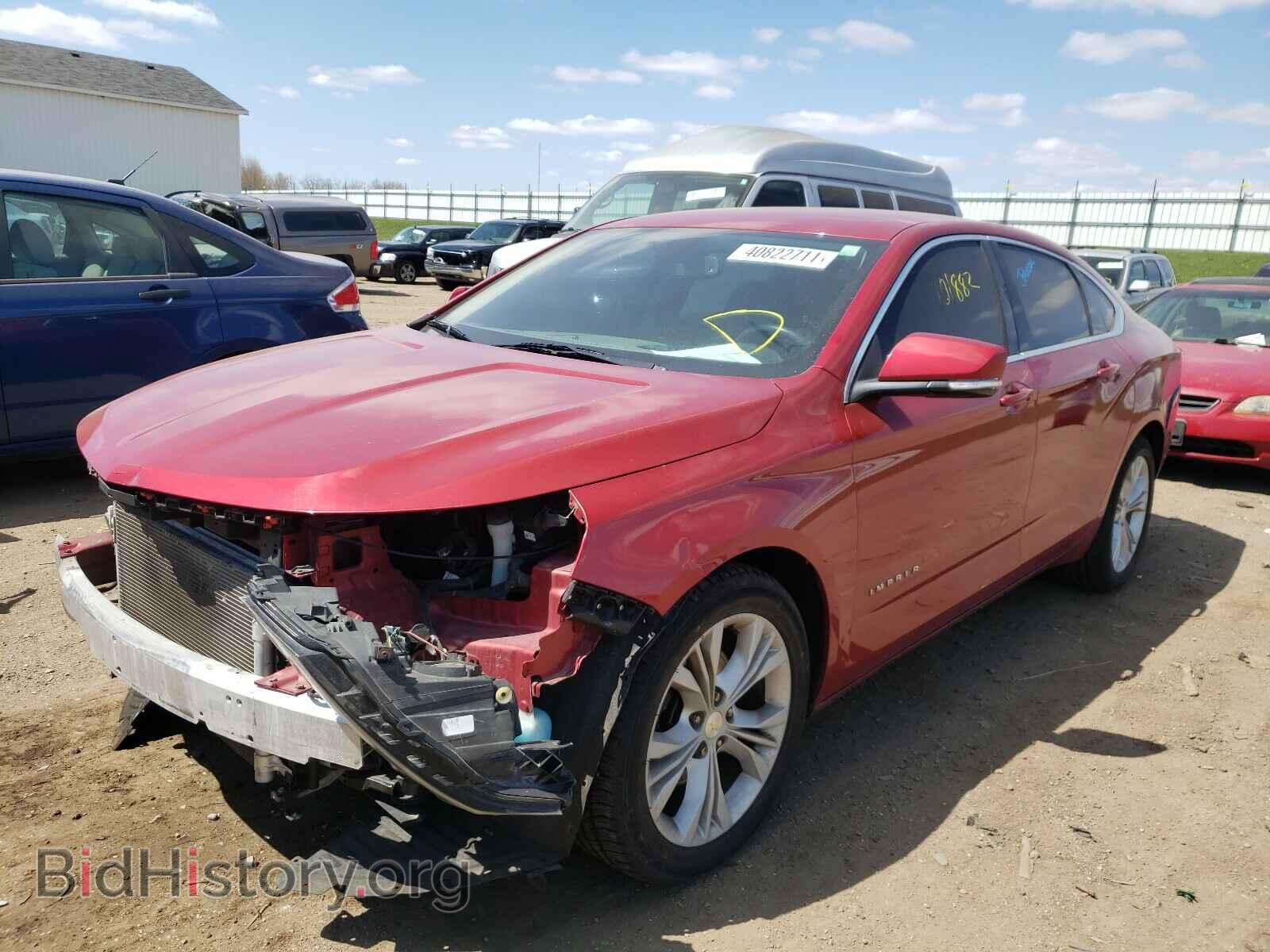 2014 CHEVROLET IMPALA - VIN: 2G1115SLXE9268386 - Фото 2