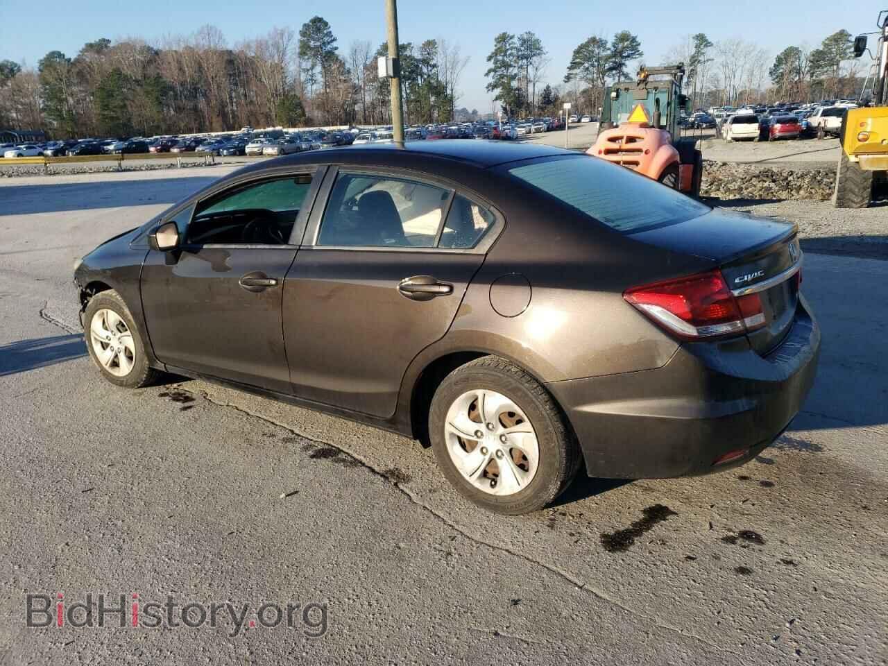 2014 HONDA CIVIC - VIN: 2HGFB2F58EH527615 - Фото 2
