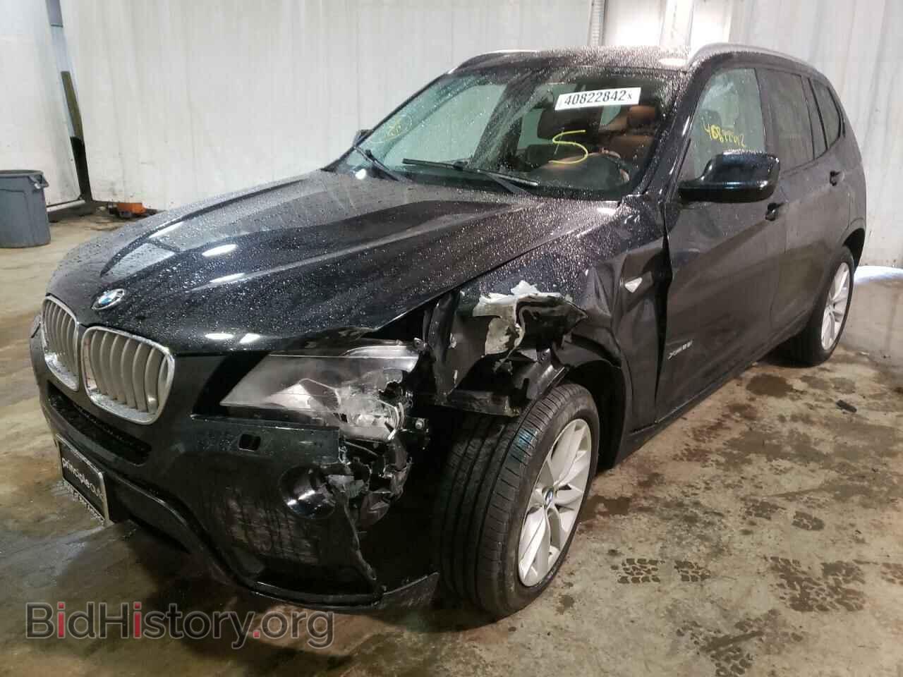 2014 BMW X3 - VIN: 5UXWX9C53E0D43900 - Фото 2