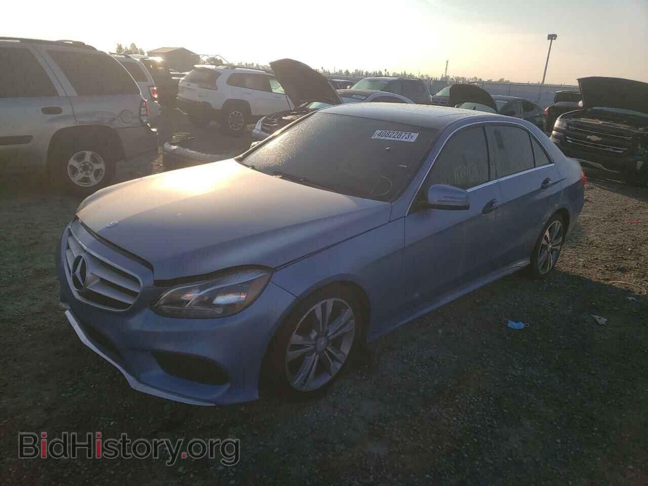 Photo WDDHF5KB5EA779741 - MERCEDES-BENZ E-CLASS 2014