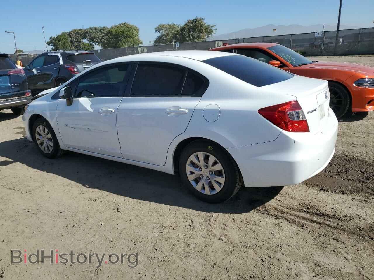 2012 HONDA CIVIC - VIN: 2HGFB2F5XCH317501 - Фото 2