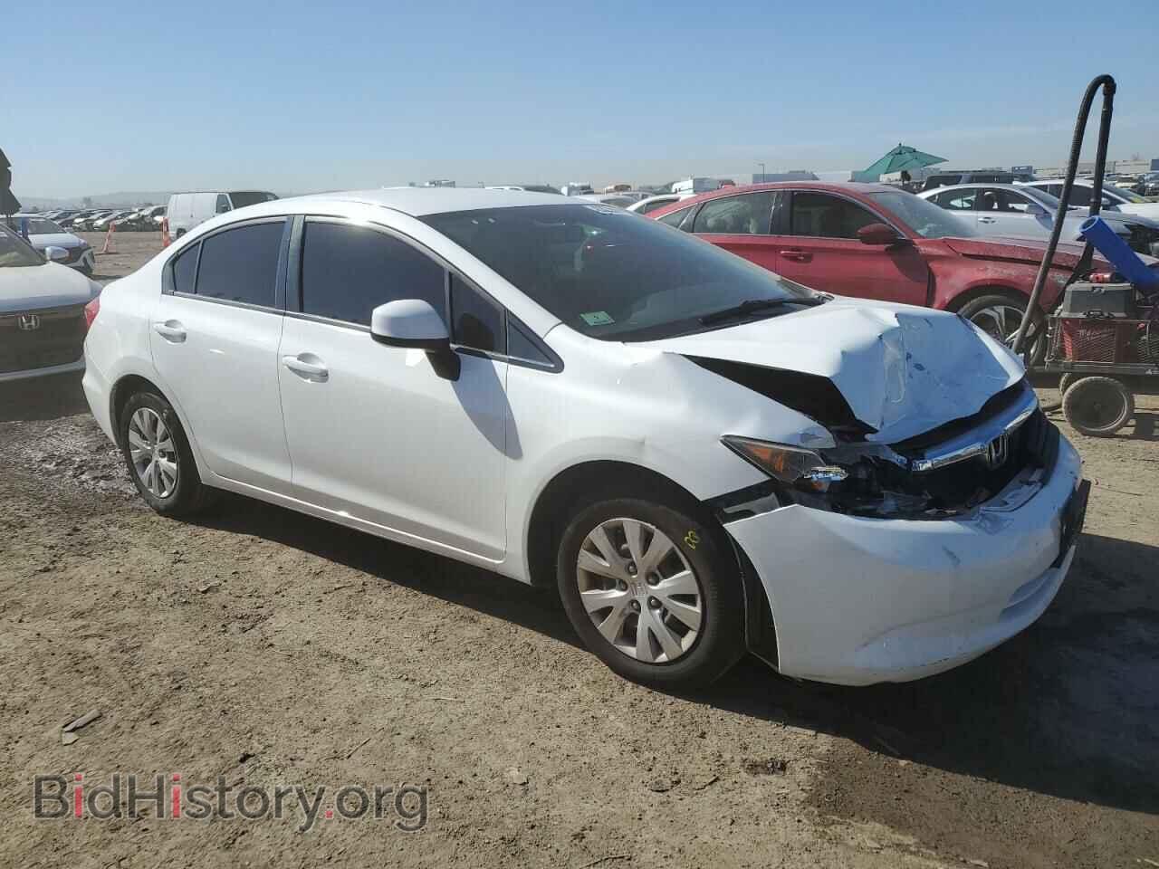 2012 HONDA CIVIC - VIN: 2HGFB2F5XCH317501 - Фото 4