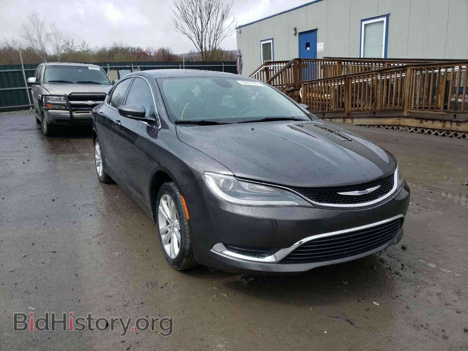 Фотография 1C3CCCAB5GN129956 - CHRYSLER 200 2016
