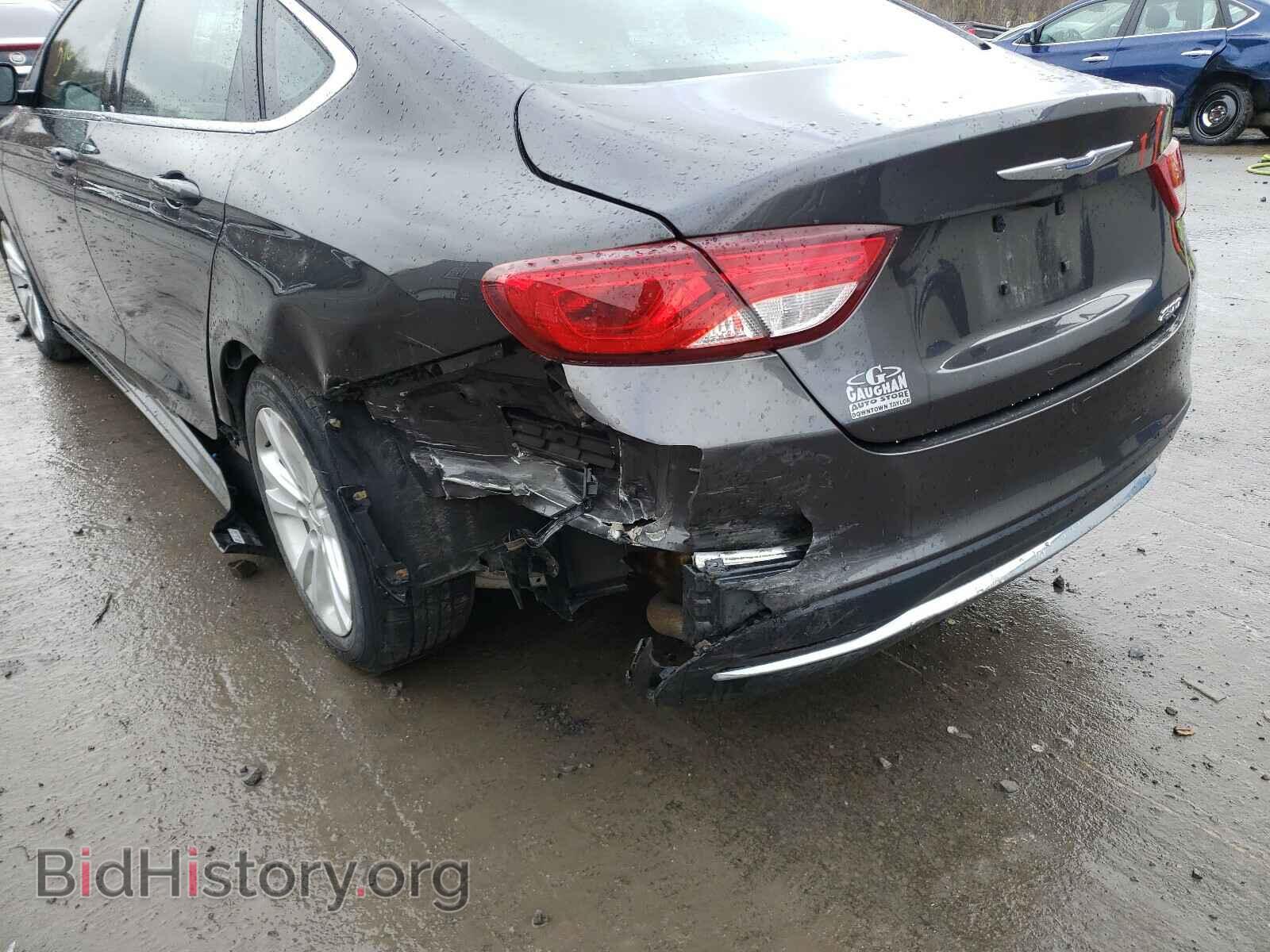 2016 CHRYSLER 200 - VIN: 1C3CCCAB5GN129956 - Фото 9