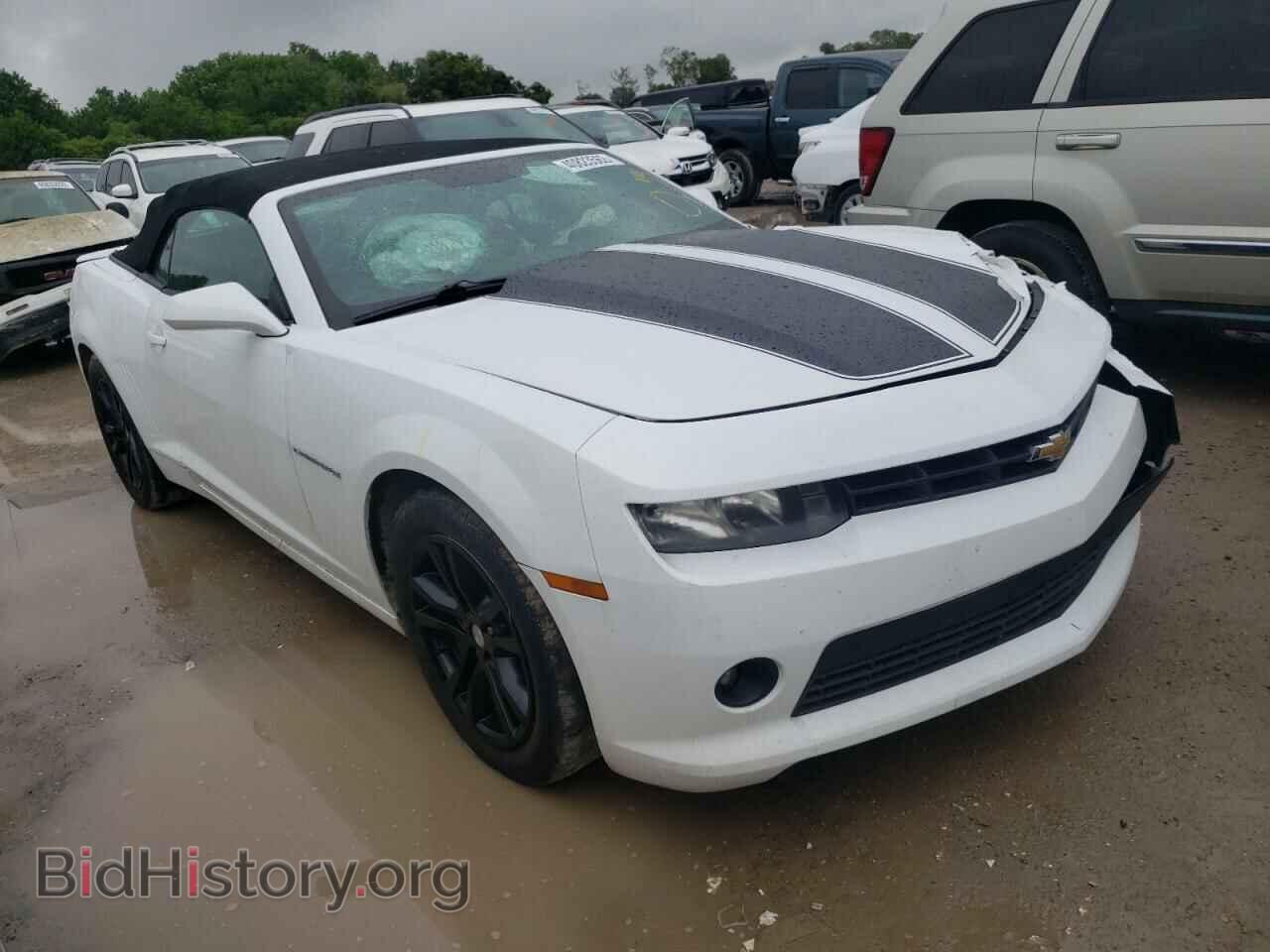 Photo 2G1FB3D3XE9170592 - CHEVROLET CAMARO 2014