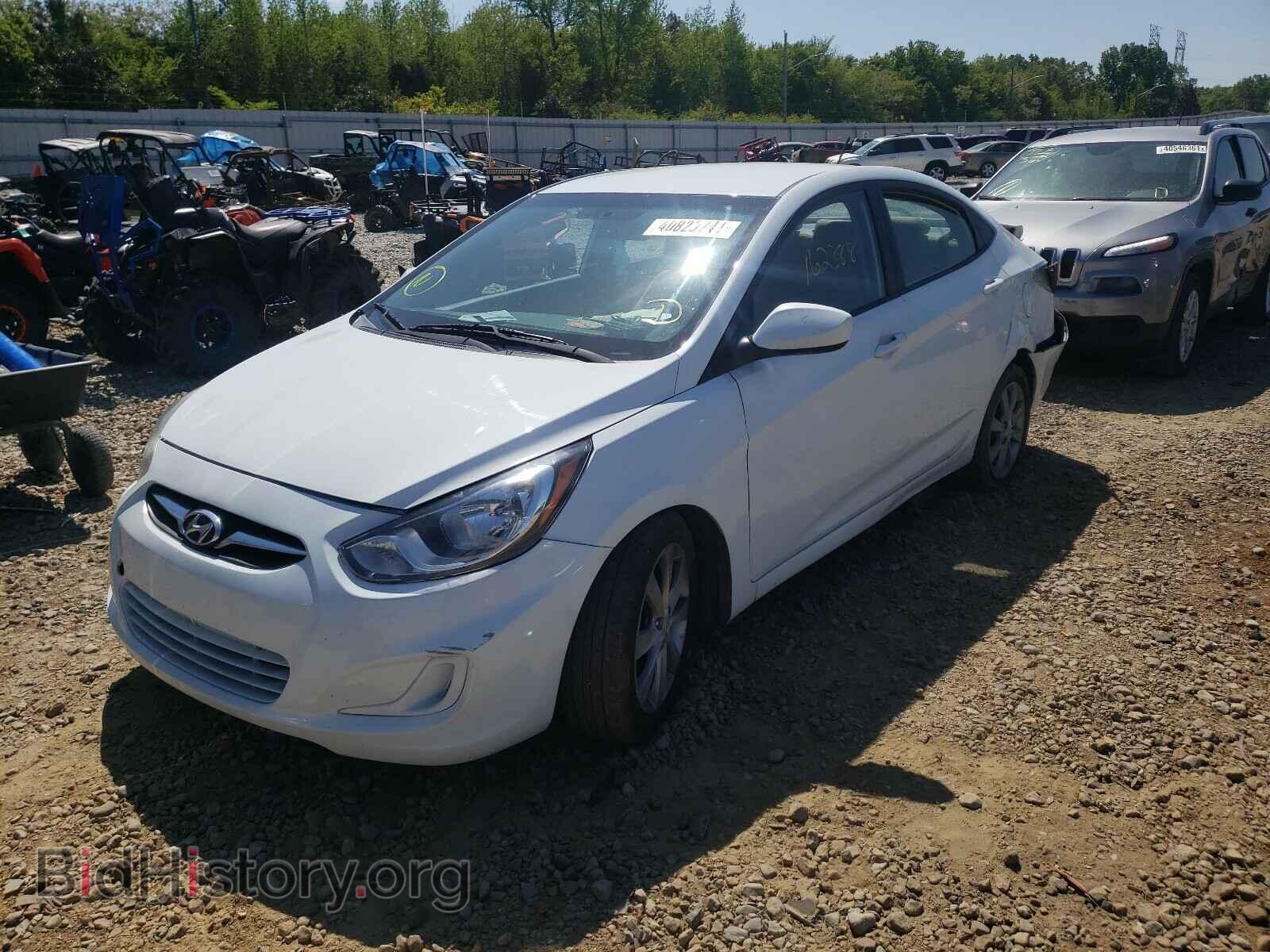2012 HYUNDAI ACCENT - VIN: KMHCU4AE8CU039950 - Фото 2