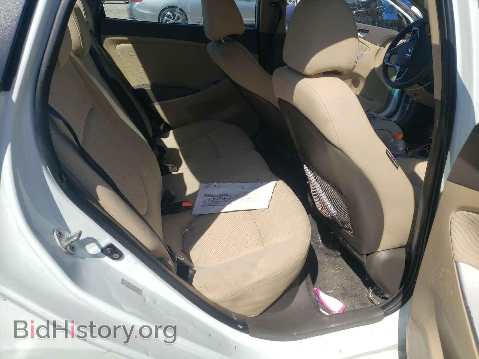 2012 HYUNDAI ACCENT - VIN: KMHCU4AE8CU039950 - Фото 6