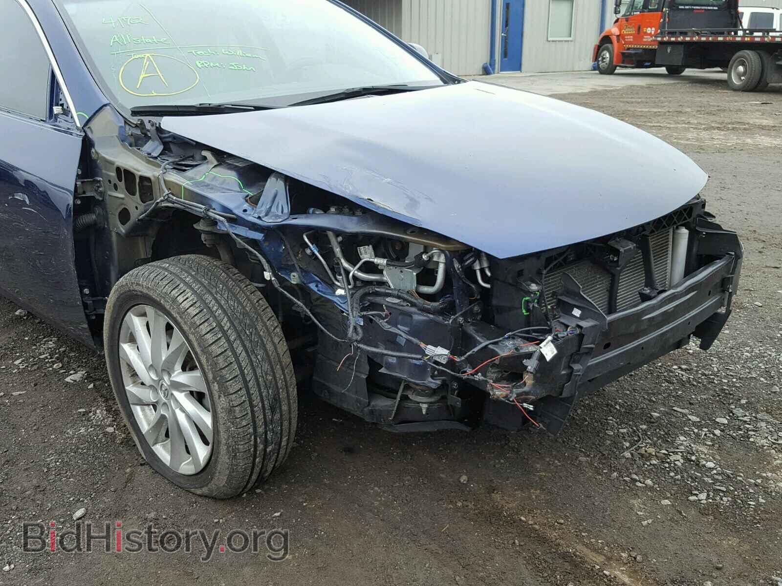 2011 MAZDA 6 - VIN: 1YVHZ8CH0B5M21189 - Фото 9