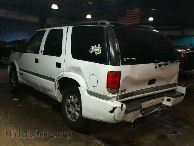 1998 GMC ENVOY - VIN: 1GKDT13W7W2510104 - Фото 3