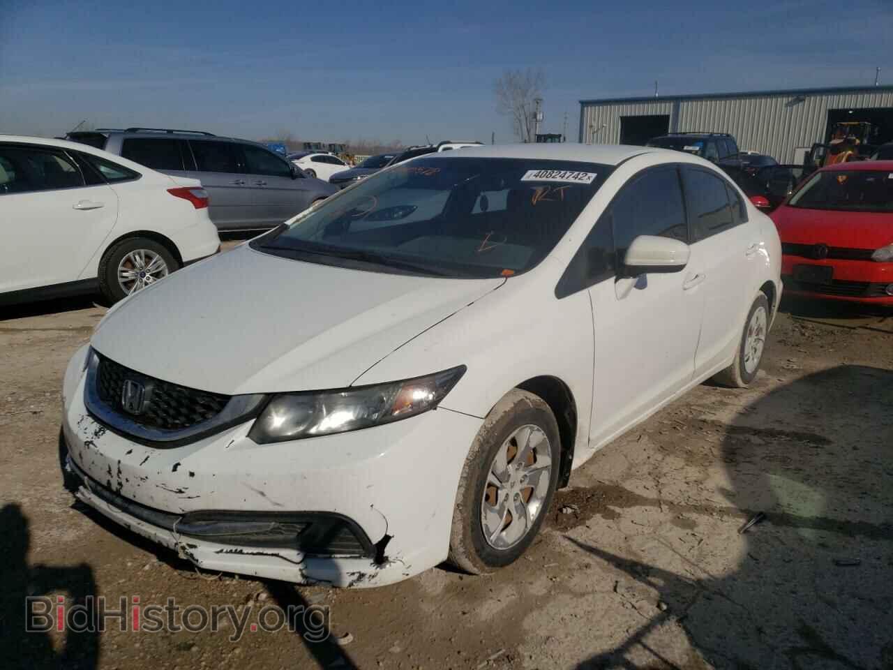 2014 HONDA CIVIC - VIN: 19XFB2F53EE045578 - Фото 2