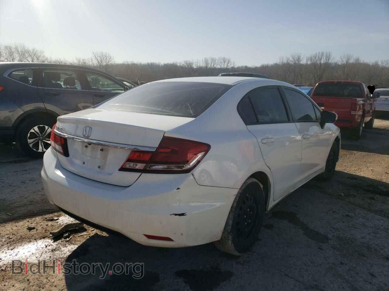 2014 HONDA CIVIC - VIN: 19XFB2F53EE045578 - Фото 4