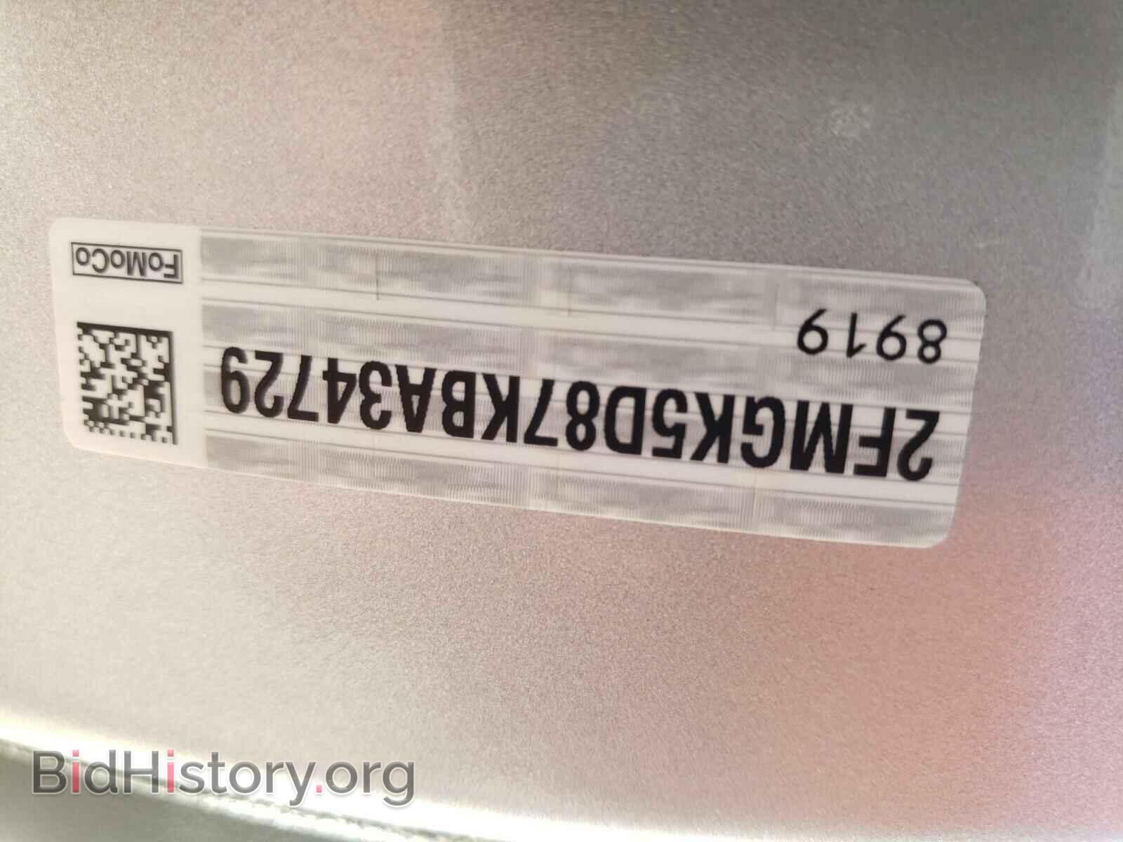 2019 FORD FLEX - VIN: 2FMGK5D87KBA34729 - Фото 10