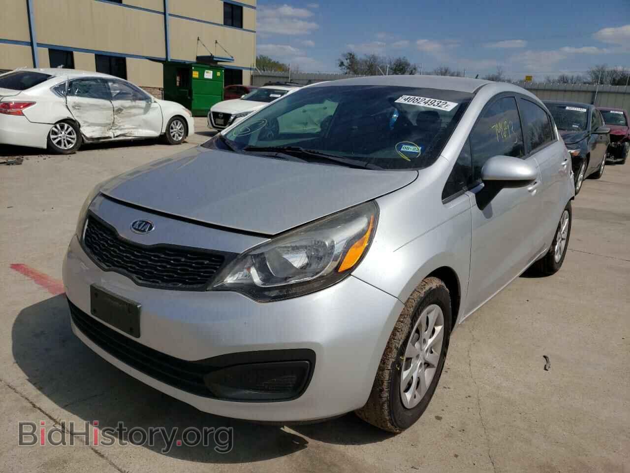2012 KIA RIO - VIN: KNADM4A31C6052905 - Фото 2