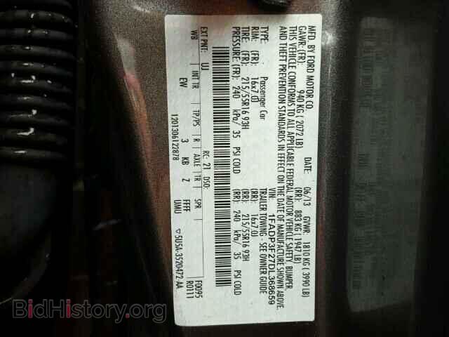 2013 FORD FOCUS - VIN: 1FADP3F27DL368659 - Photo 10