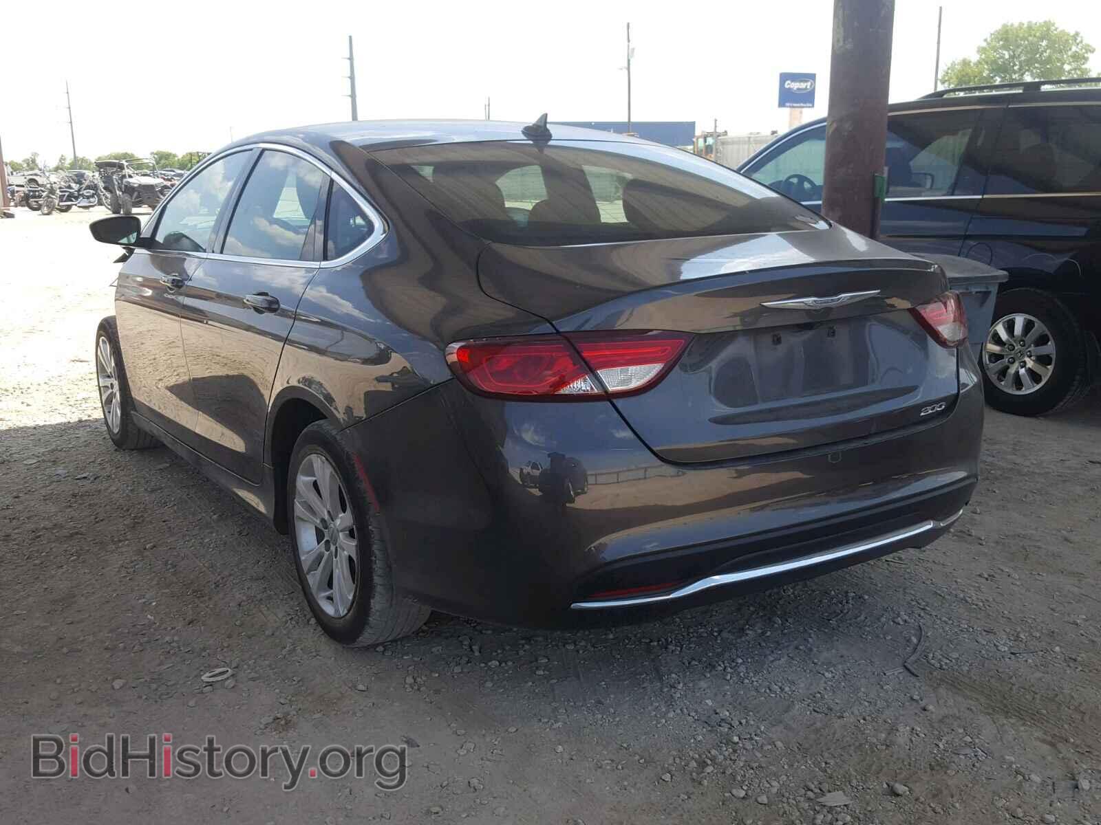 2015 CHRYSLER 200 - VIN: 1C3CCCAB9FN676436 - Фото 3
