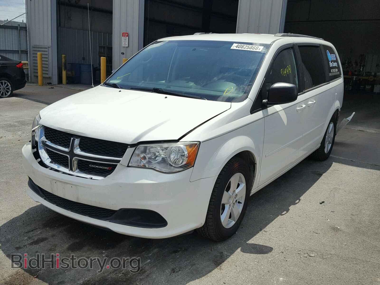 2013 DODGE CARAVAN - VIN: 2C4RDGBG2DR731636 - Фото 2