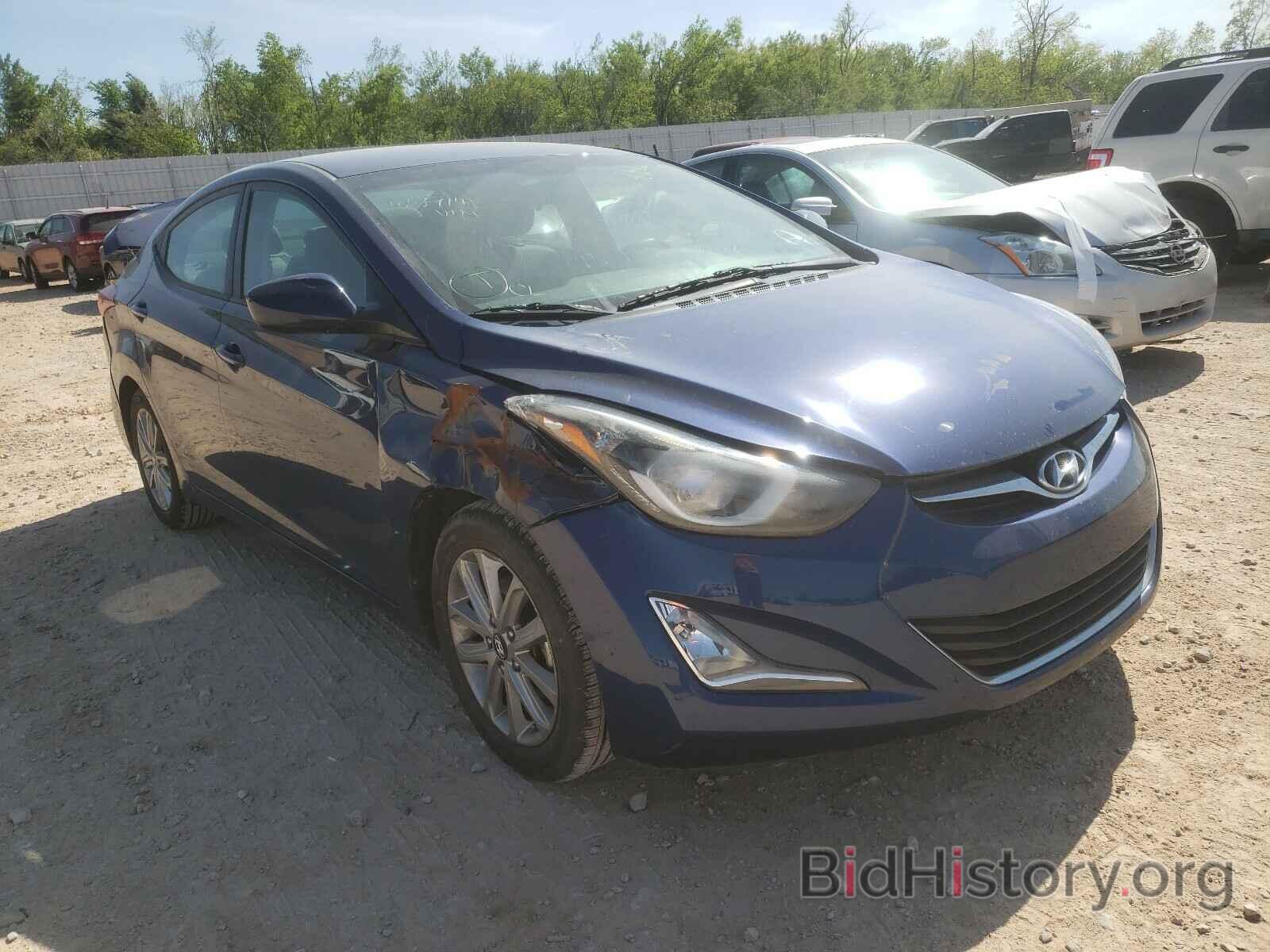 Photo 5NPDH4AE0GH659141 - HYUNDAI ELANTRA 2016