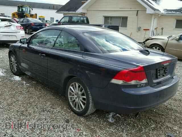 2007 VOLVO C70 - VIN: YV1MC68217J026588 - Фото 3