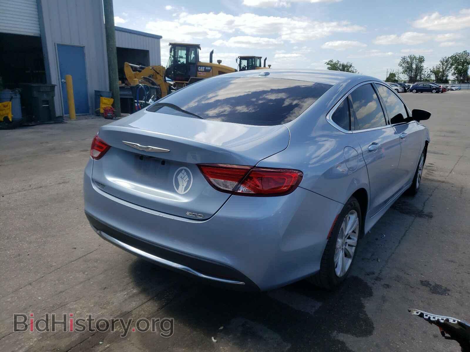 2015 CHRYSLER 200 - VIN: 1C3CCCAB5FN720061 - Фото 4