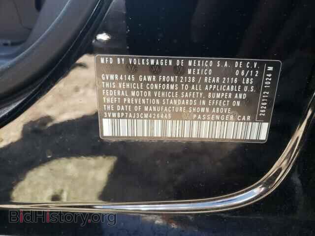 2012 VOLKSWAGEN JETTA - VIN: 3VWBP7AJ3CM426445 - Фото 10
