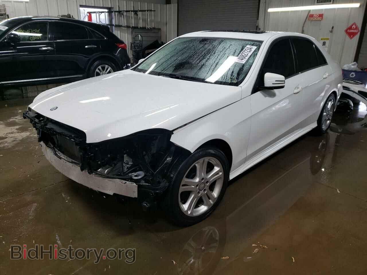 Photo WDDHF8JB7EB072072 - MERCEDES-BENZ E-CLASS 2014
