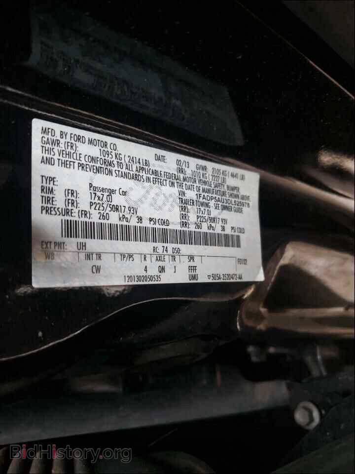 2013 FORD CMAX - VIN: 1FADP5AU3DL525978 - Фото 10