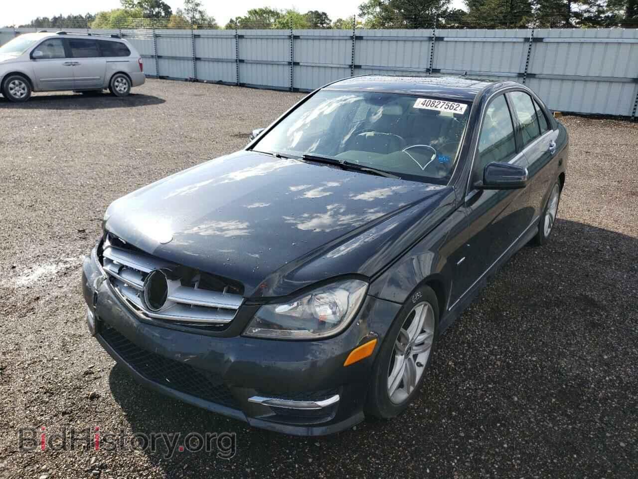 2012 MERCEDES-BENZ C-CLASS - VIN: WDDGF4HB8CA626930 - Фото 2