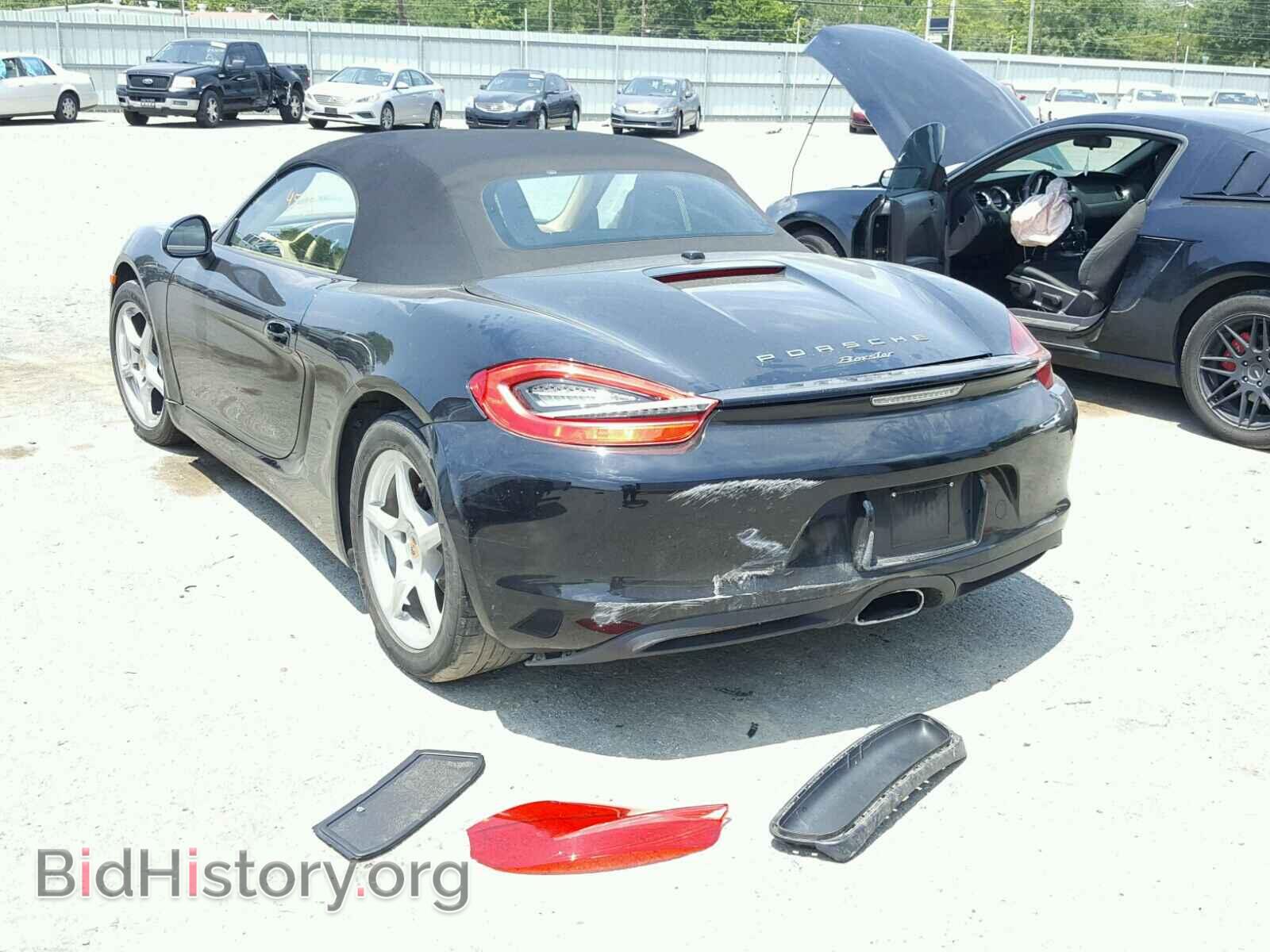 2014 PORSCHE BOXSTER - VIN: WP0CA2A8XES121902 - Фото 3