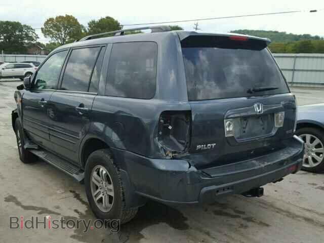 2006 HONDA PILOT - VIN: 2HKYF185X6H504557 - Фото 3