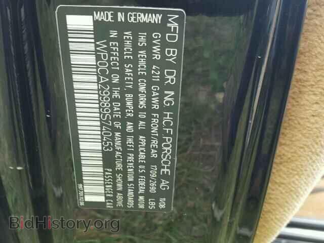 2009 PORSCHE 911 - VIN: WP0CA29989S740453 - Фото 10
