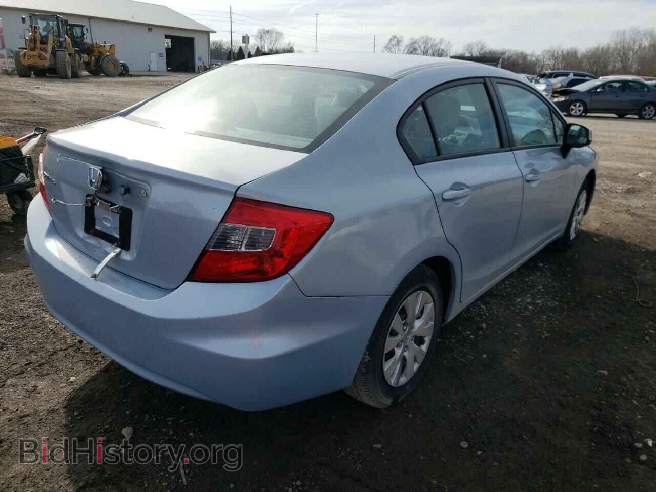 2012 HONDA CIVIC - VIN: 2HGFB2F5XCH559415 - Фото 4