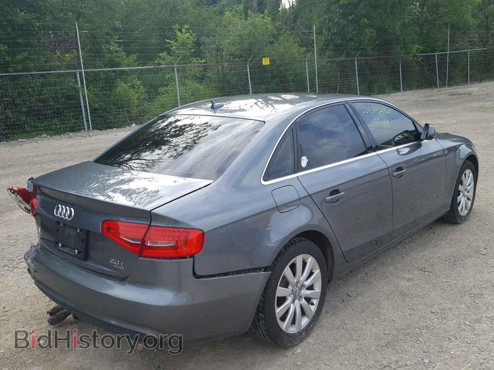 2013 AUDI A4 - VIN: WAUBFAFL0DN006949 - Фото 4